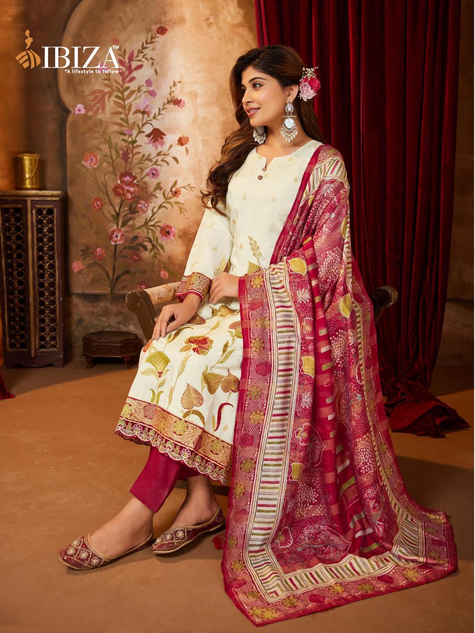 Ibiza Casual Dairy catalog unstitched salwar kameez wholesalers in kolkata