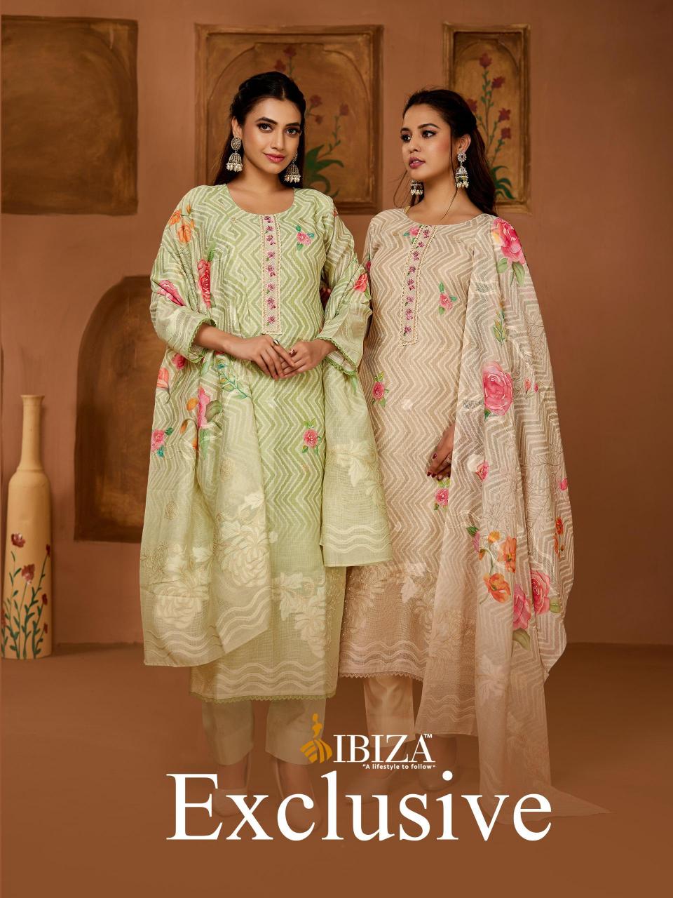 Ibiza Exclusive catalog salwar kameez material wholesale in mumbai