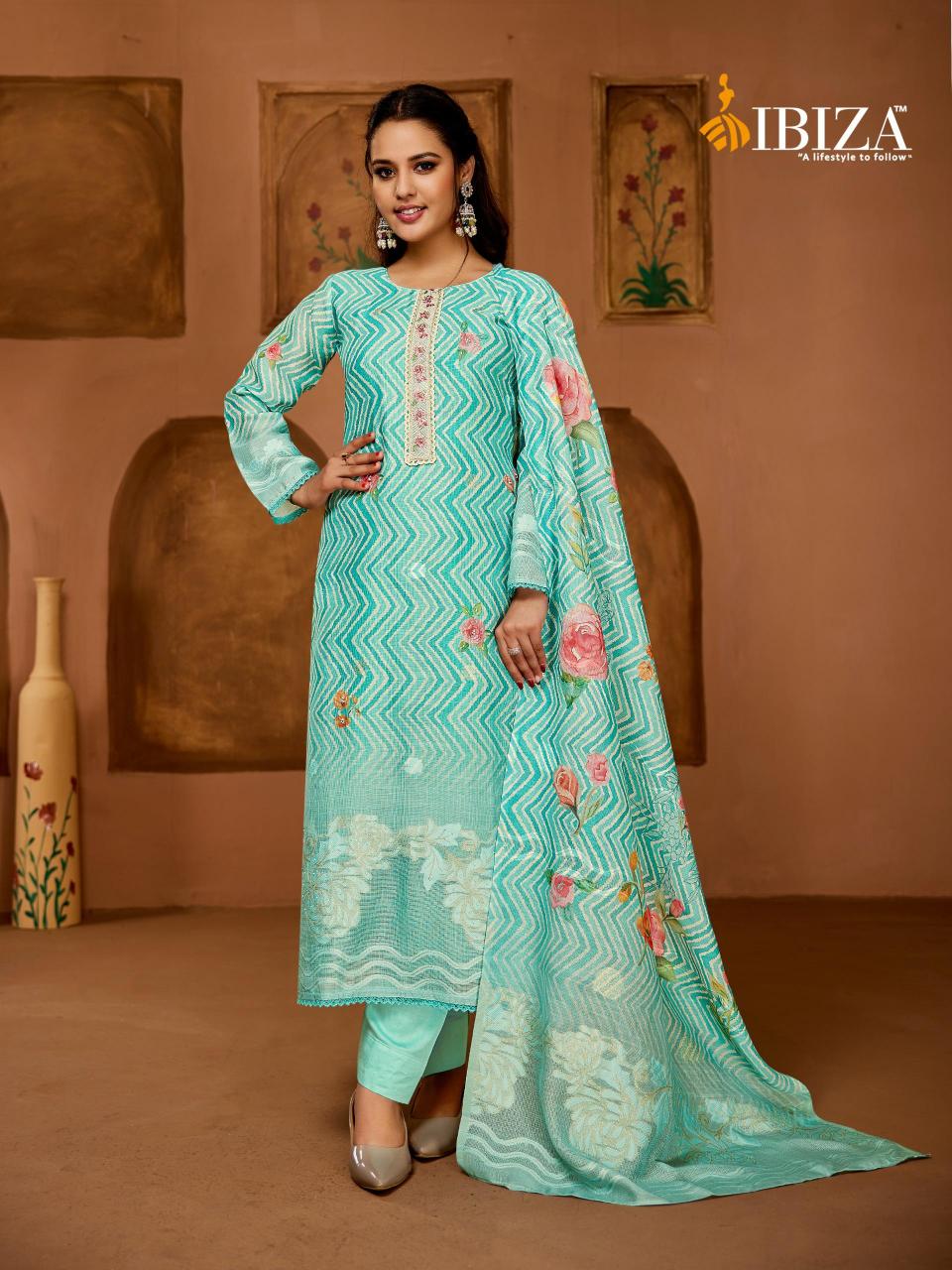 Ibiza Exclusive catalog salwar kameez material wholesale in mumbai