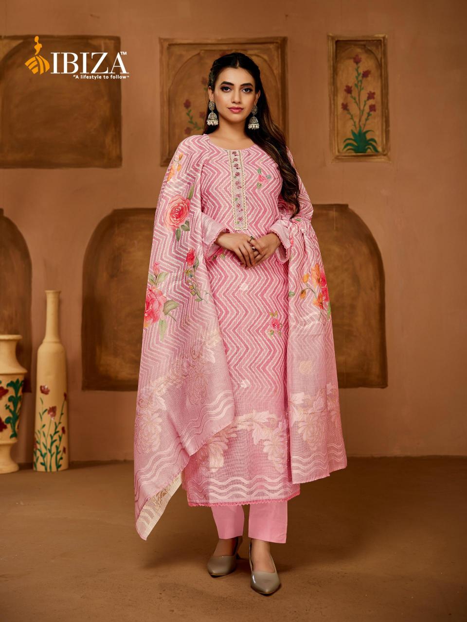 Ibiza Exclusive catalog salwar kameez material wholesale in mumbai