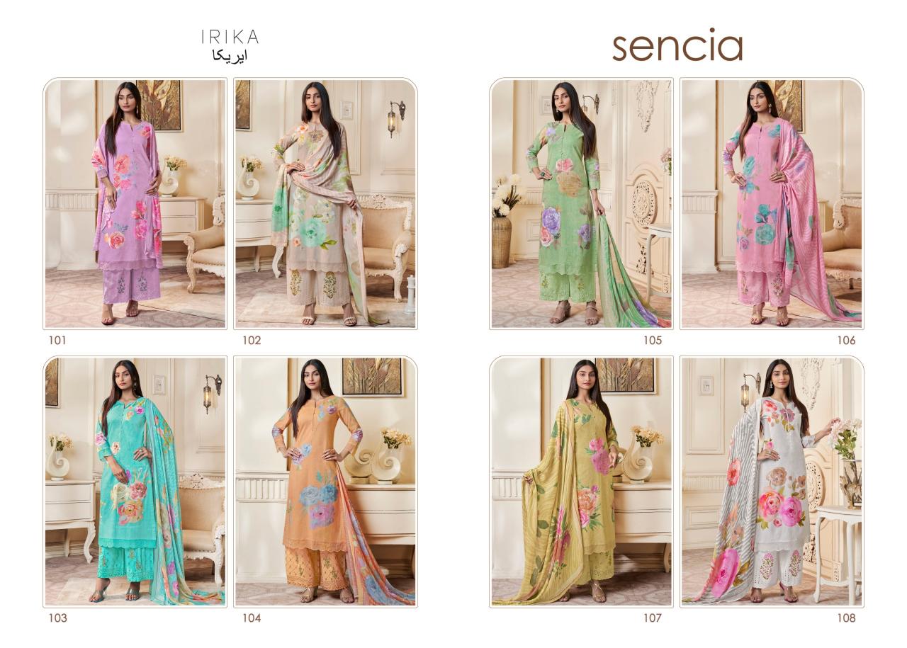 Irika Sencia catalog wholesale salwar kameez in jaipur
