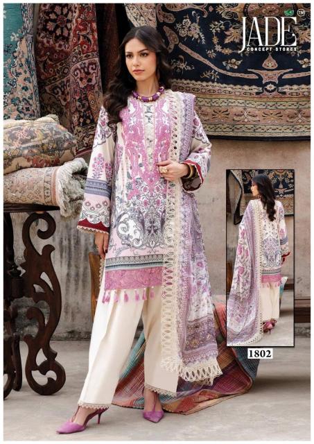 Jade Binsaeed Vol-18 – Karachi Kurti Pant With Dupatta