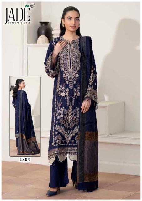 Jade Binseed Vol-18 – Karachi Dress Material - Wholesale Catalog