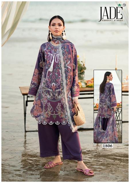 Jade Binseed Vol-18 – Karachi Dress Material - Wholesale Catalog