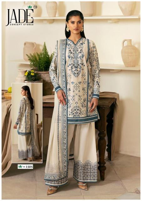 Jade Crimson Vol-15 – Karachi Dress Material - Wholesale  Catalog