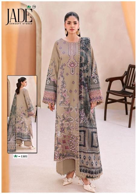 Jade Crimson Vol-15 – Karachi Readymade Kurti Pant With Dupatta - Wholesale Catalog