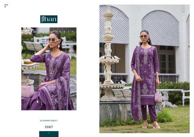Jihan Bin Seaad Vol 19 catalog wholesale pakistani suits in hyderabad