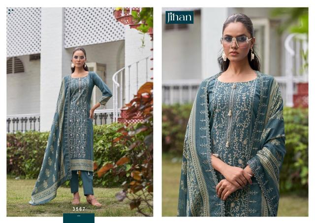 Jihan Bin Seaad Vol 19 catalog wholesale pakistani suits in hyderabad