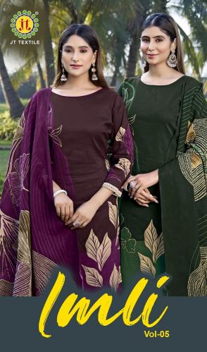 Jt Imli Vol-5 – Dress Material - Wholesale Catalog