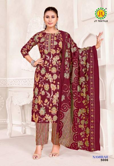 Jt Namirah Vol-5 – Dress Material - Wholesale Catalog