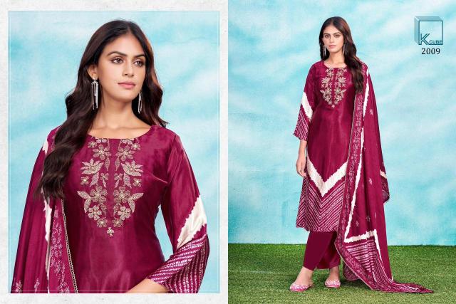 K Cube Rukmani 2009 catalog wholesale dealers of salwar kameez in bangalore