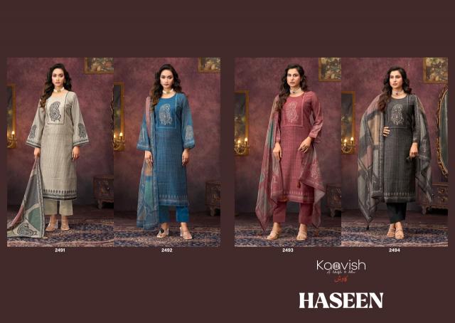 Kaavish Haseen catalog wholesale designer salwar kameez