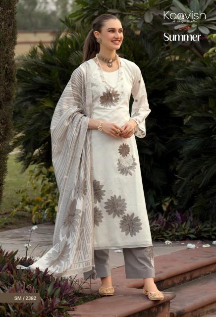 Kaavish Summer Luxe catalog salwar kameez wholesale market in ahmedabad