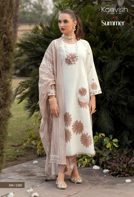 Kaavish Summer Luxe catalog salwar kameez wholesale market in ahmedabad