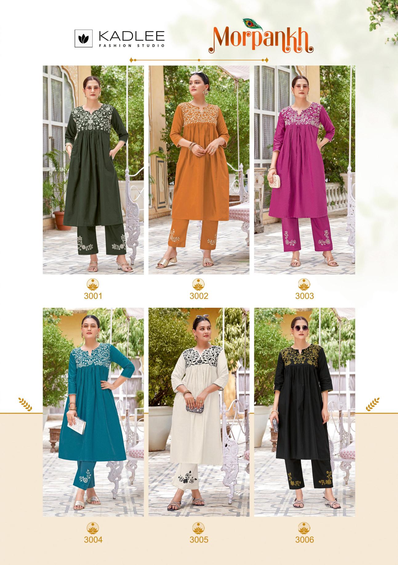 Kadlee Morpankh Catalog co ord set wholesaler in tamilnadu
