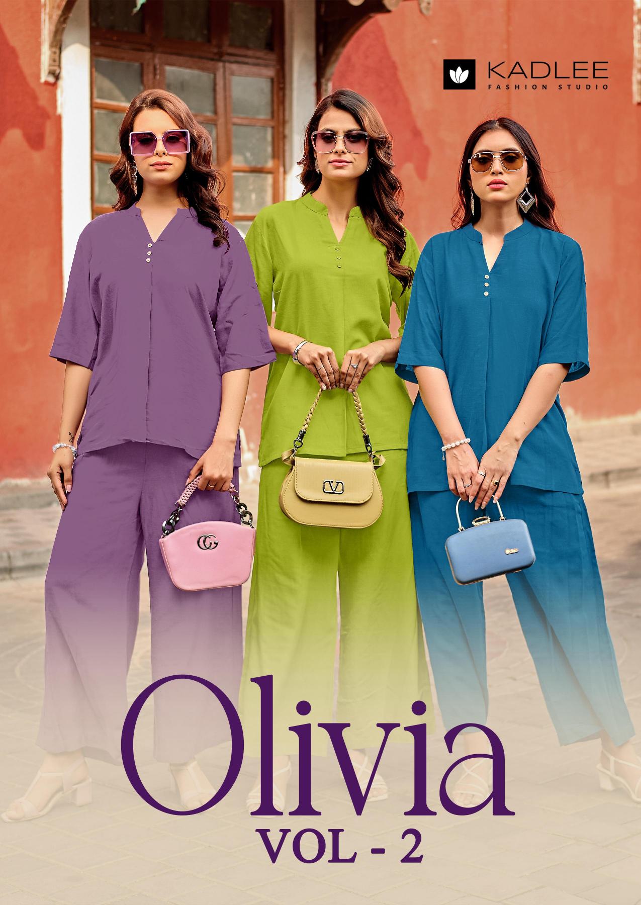 Kadlee Olivia vol 2 Catalog modest co ord sets wholesale
