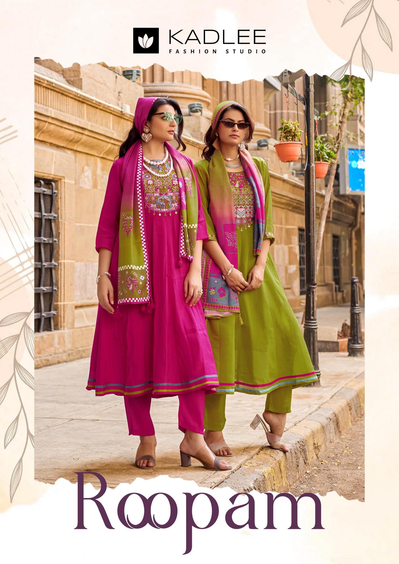Kadlee Roopam catalog anarkali kurtis wholesale market in mumbai