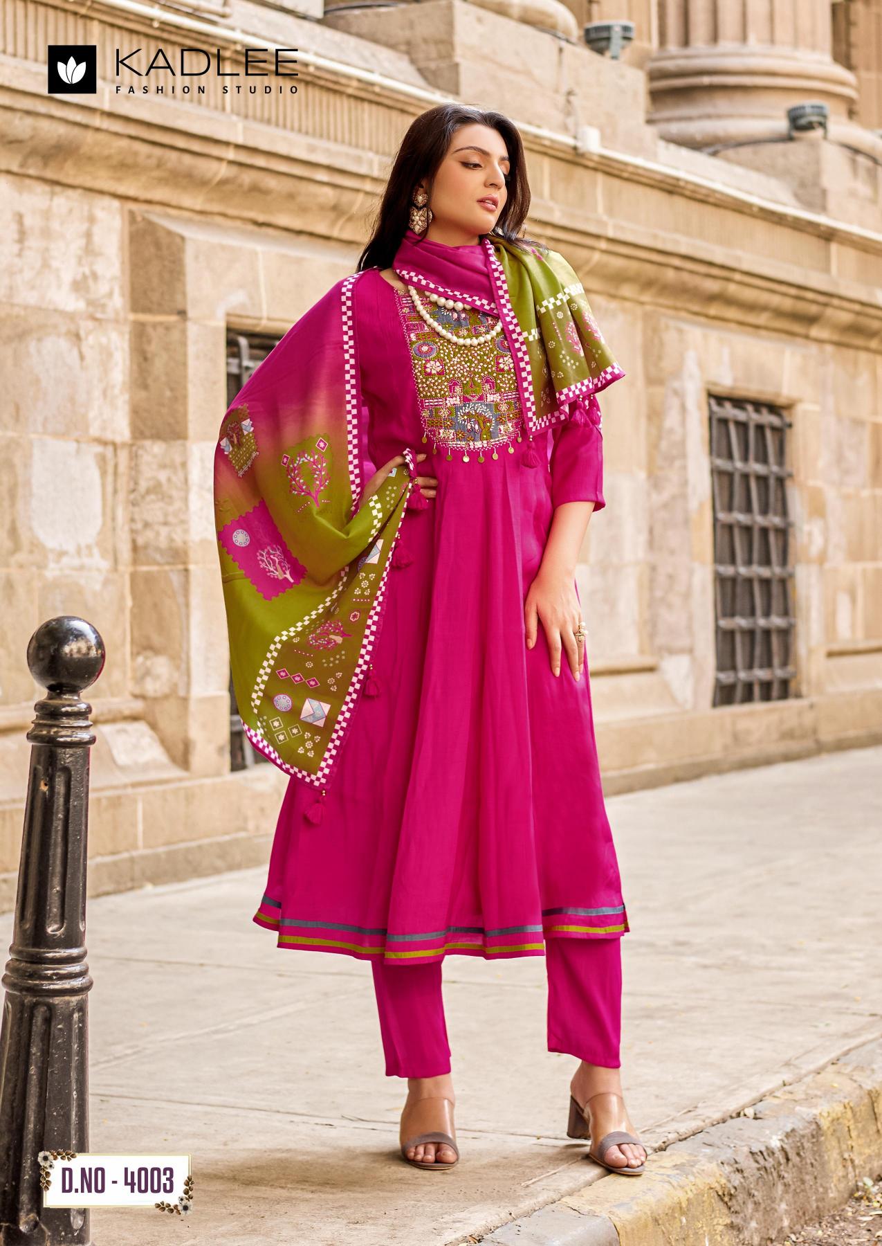 Kadlee Roopam catalog anarkali kurtis wholesale market in mumbai