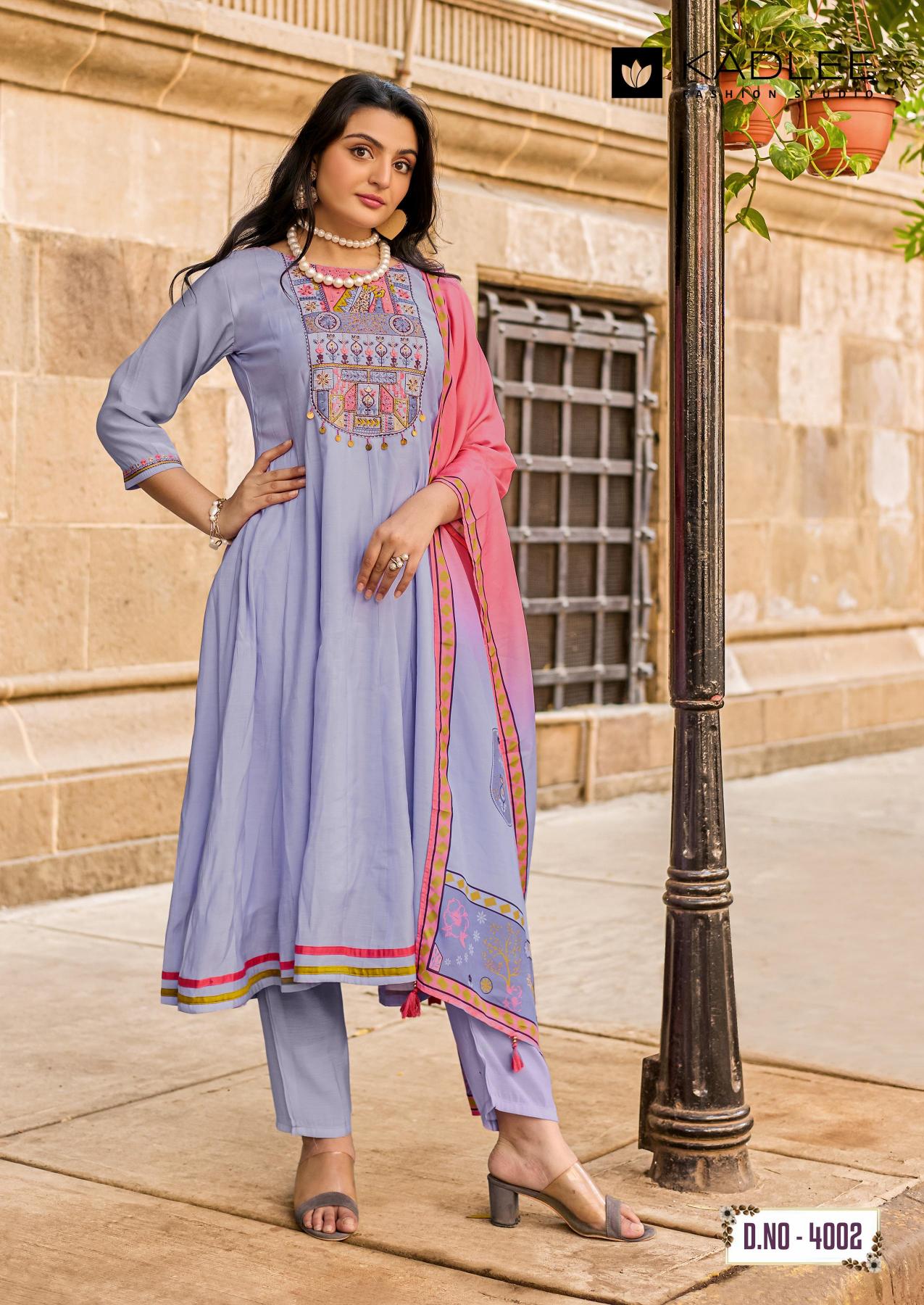 Kadlee Roopam catalog anarkali kurtis wholesale market in mumbai
