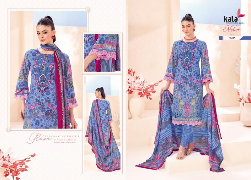 Kalal Meher CVol-12 Dress Marerial - Wholesale Catalogs