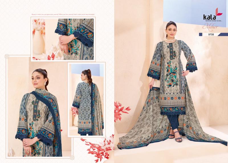 Kalal Meher CVol-12 Dress Marerial - Wholesale Catalogs