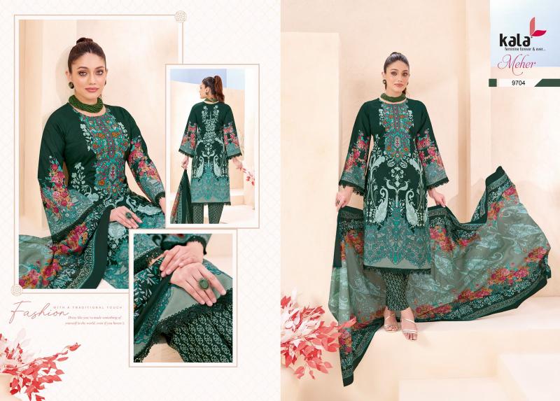 Kalal Meher CVol-12 Dress Marerial - Wholesale Catalogs