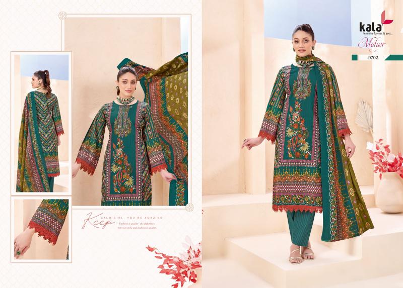 Kalal Meher CVol-12 Dress Marerial - Wholesale Catalogs