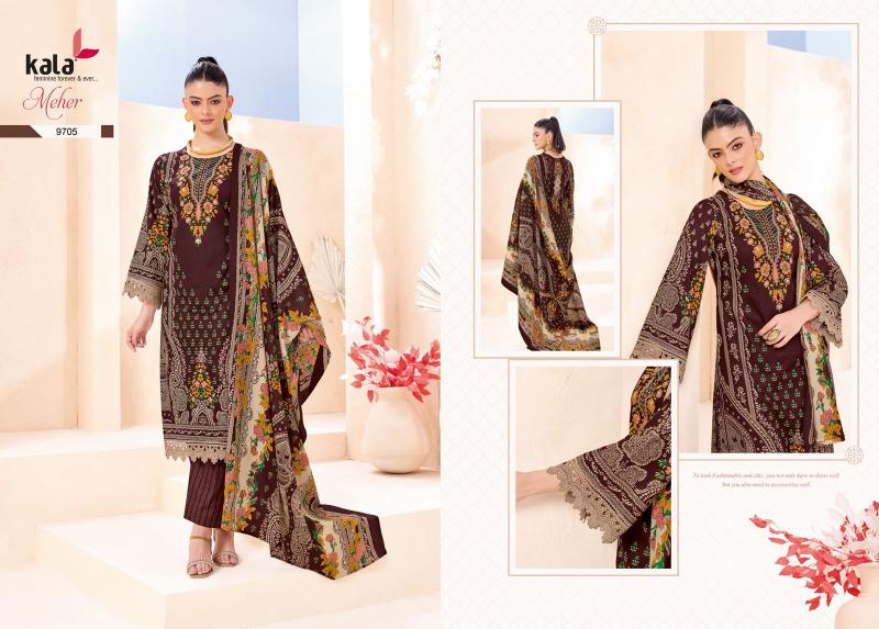 Kalal Meher CVol-12 Dress Marerial - Wholesale Catalogs