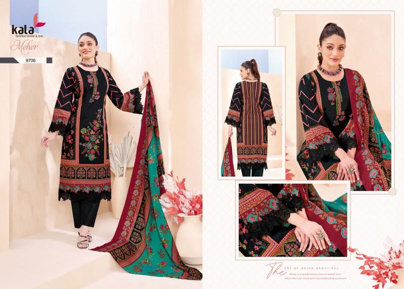 Kalal Meher CVol-12 Dress Marerial - Wholesale Catalogs