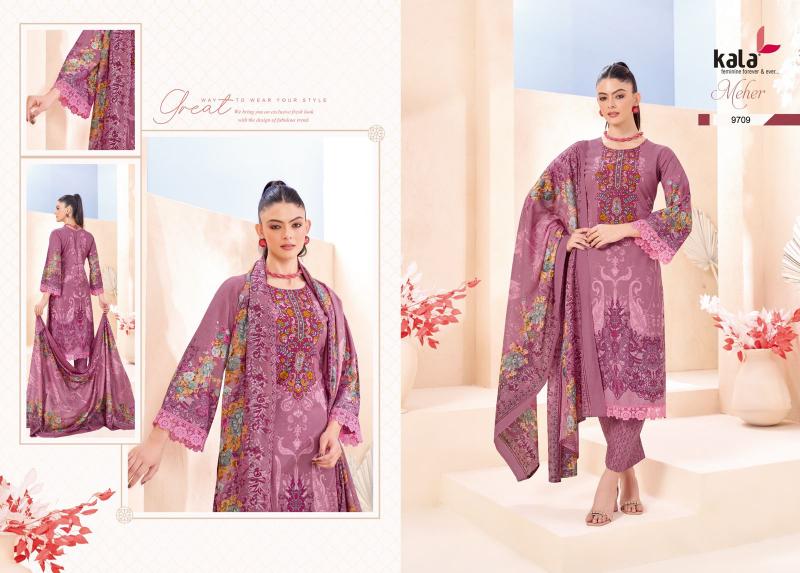 Kalal Meher CVol-12 Dress Marerial - Wholesale Catalogs