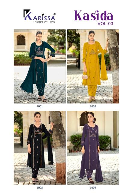 Karissa Kasida vol 3 Catalog branded kurtis wholesale market in mumbai