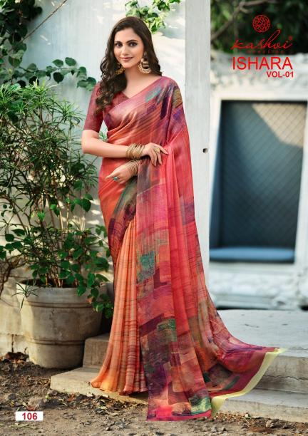 Kashvi Ishara Vol 1 catalog uppada sarees wholesale