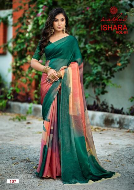 Kashvi Ishara Vol 1 catalog uppada sarees wholesale