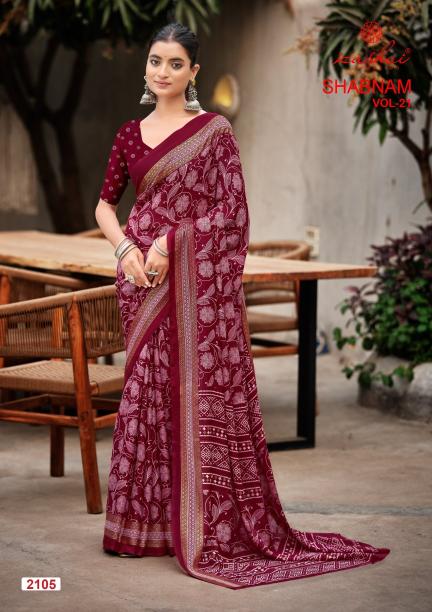 Kashvi Shabnam Vol 21 catalog saree wholesale market in india