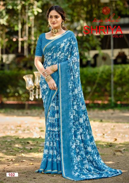 Kashvi Shriya vol 1 catalog wholesale sarees bangalore
