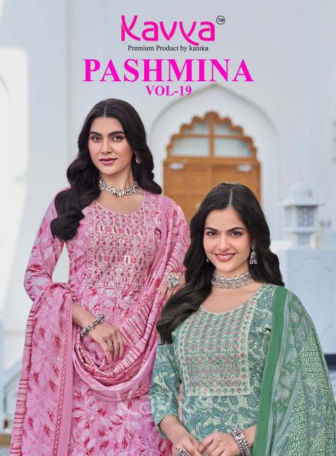 Kavya Pashmina Vol 19 catalog kurtis wholesale