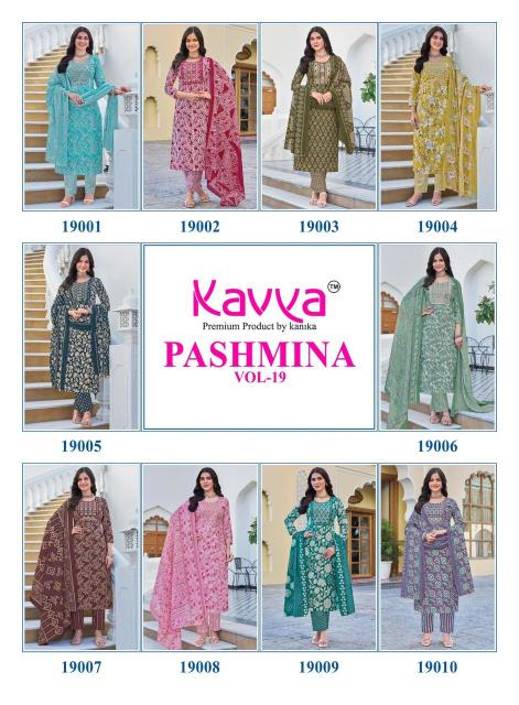 Kavya Pashmina Vol 19 catalog kurtis wholesale