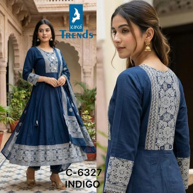 Kaya 6327 vol 1 catalog wholesale market kurti surat