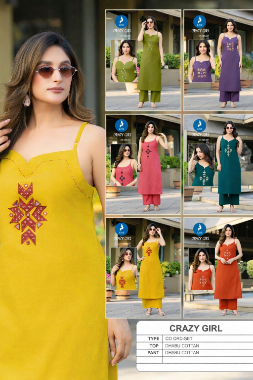 Kaya Crazy Girl catalog co ord sets wholesale delhi