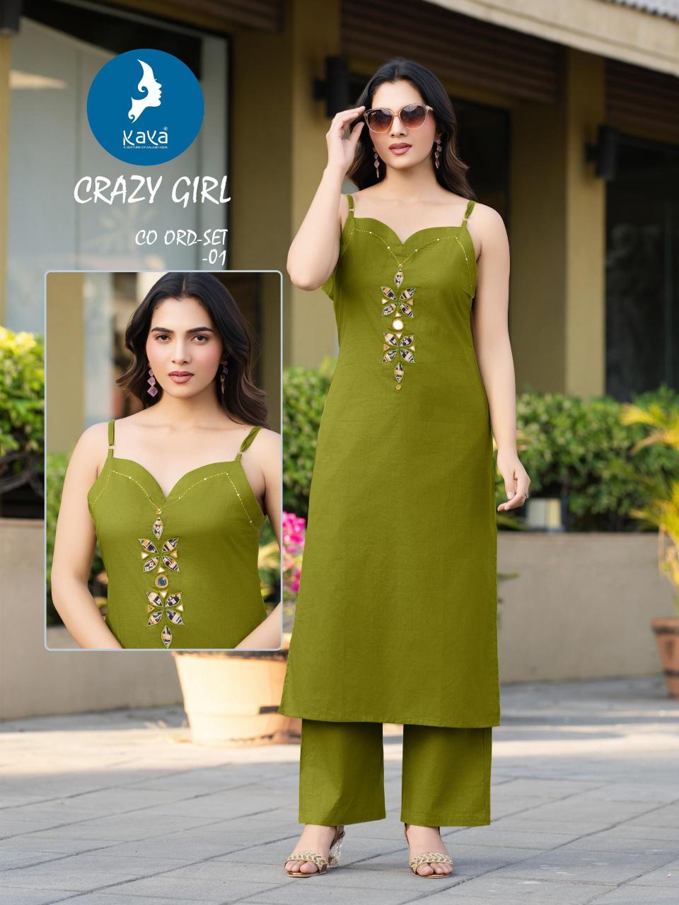 Kaya Crazy Girl catalog co ord sets wholesale delhi