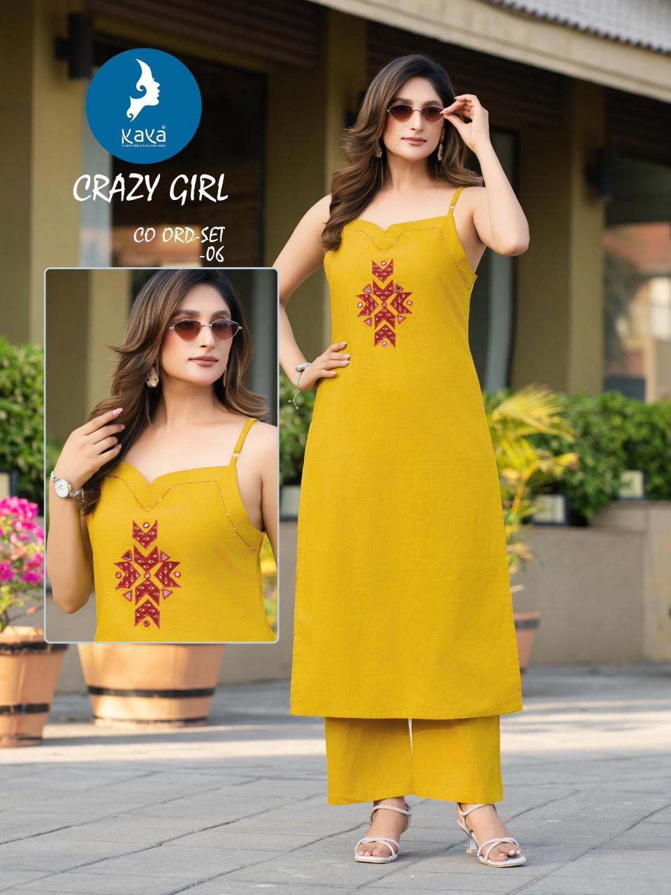 Kaya Crazy Girl catalog co ord sets wholesale delhi