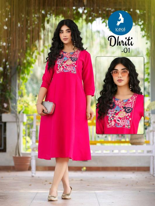 Kaya Dhriti catalog bandra kurti wholesale market