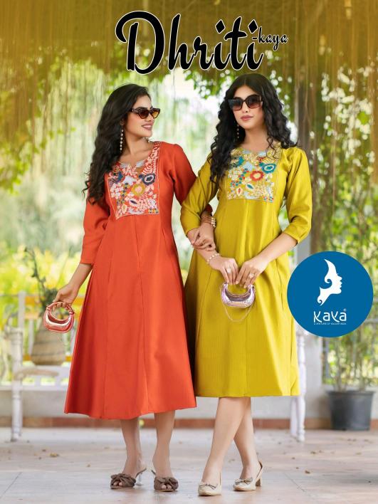 Kaya Dhriti catalog bandra kurti wholesale market