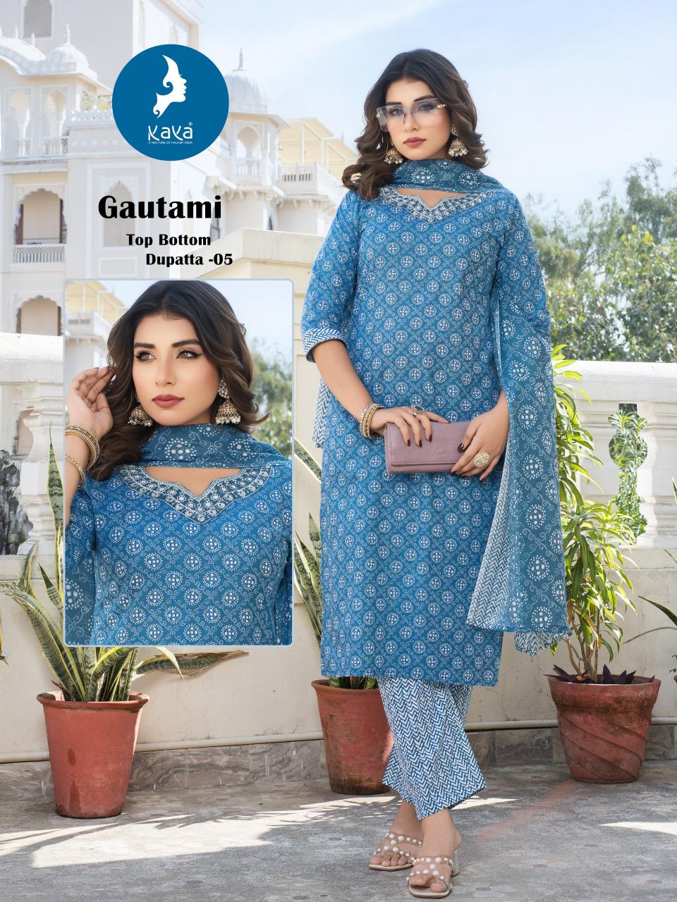 Kaya Gautami catalog kurti in wholesale