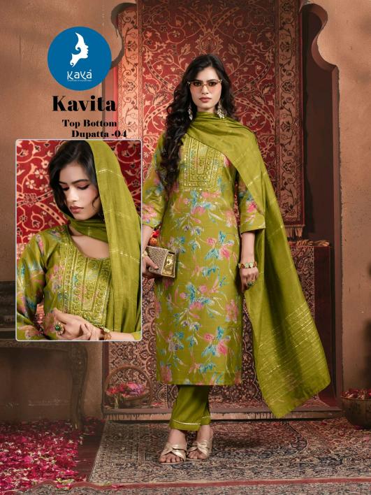 Kaya Kavita catalog bandhani kurtis wholesale
