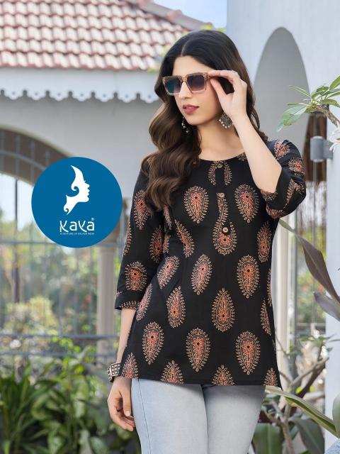 Kaya Terry Berry catalog fusion kurtis wholesale