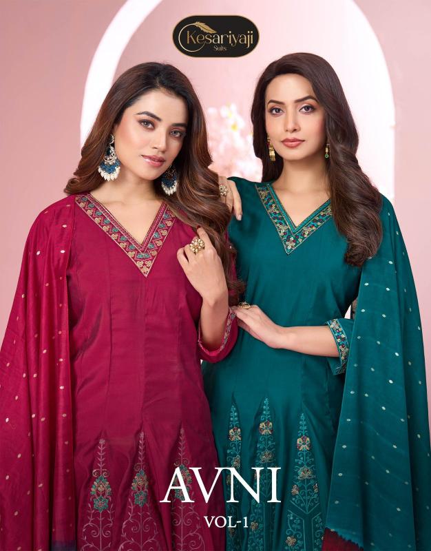 Keshriya Avni vol 1 catalog kurti material wholesale in chennai