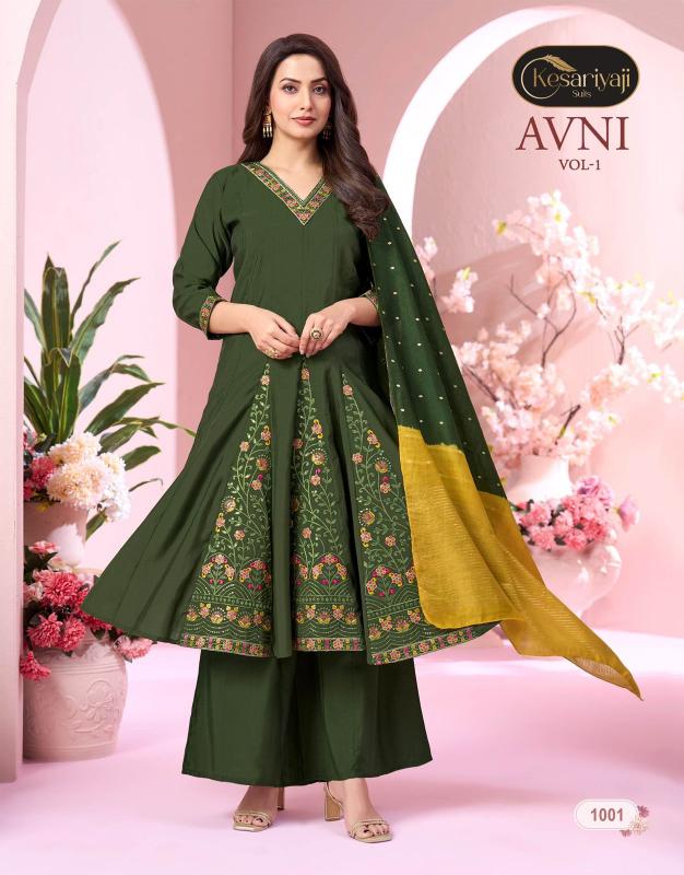 Keshriya Avni vol 1 catalog kurti material wholesale in chennai