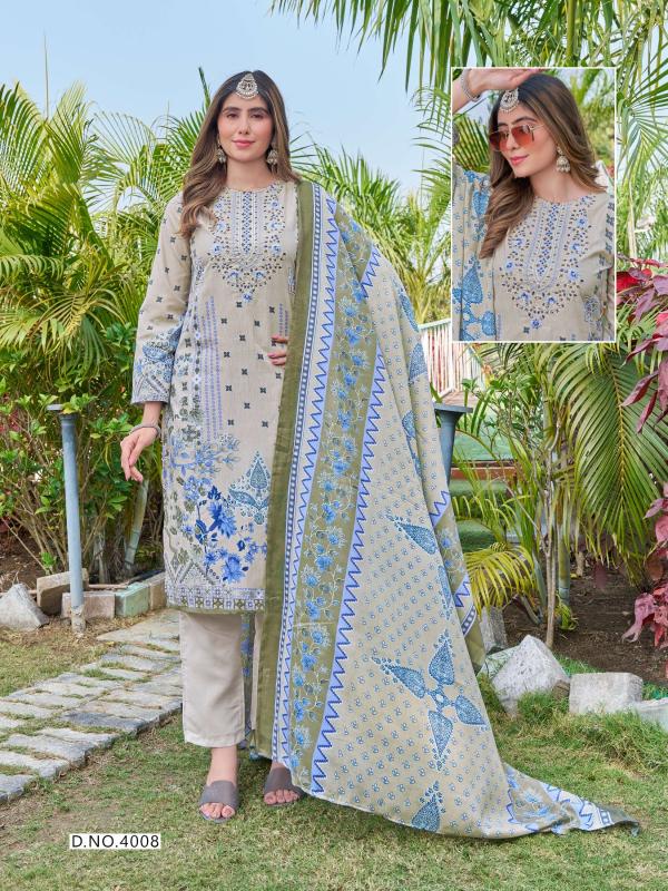 Keval Jazmine Vol-4 – Pakistani Kurti Pant With Dupatta - Wholesale Catalog