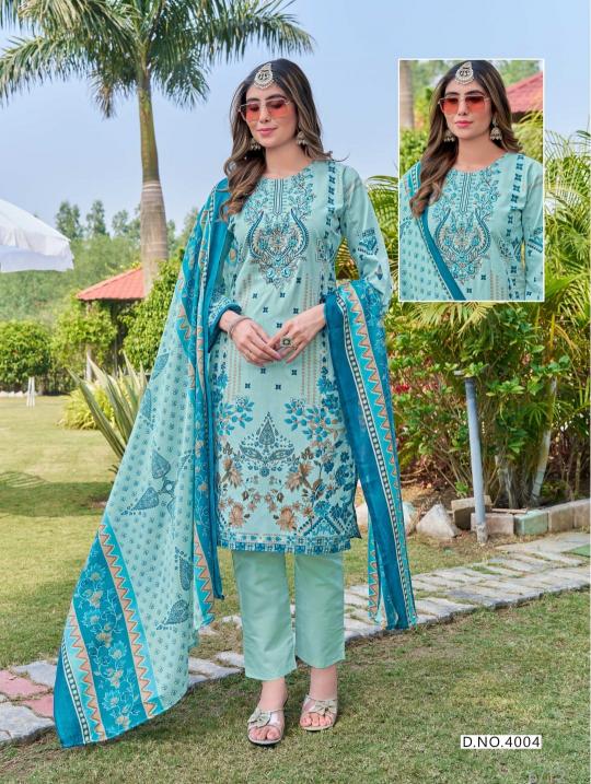 Keval Jazmine Vol-4 – Pakistani Kurti Pant With Dupatta - Wholesale Catalog